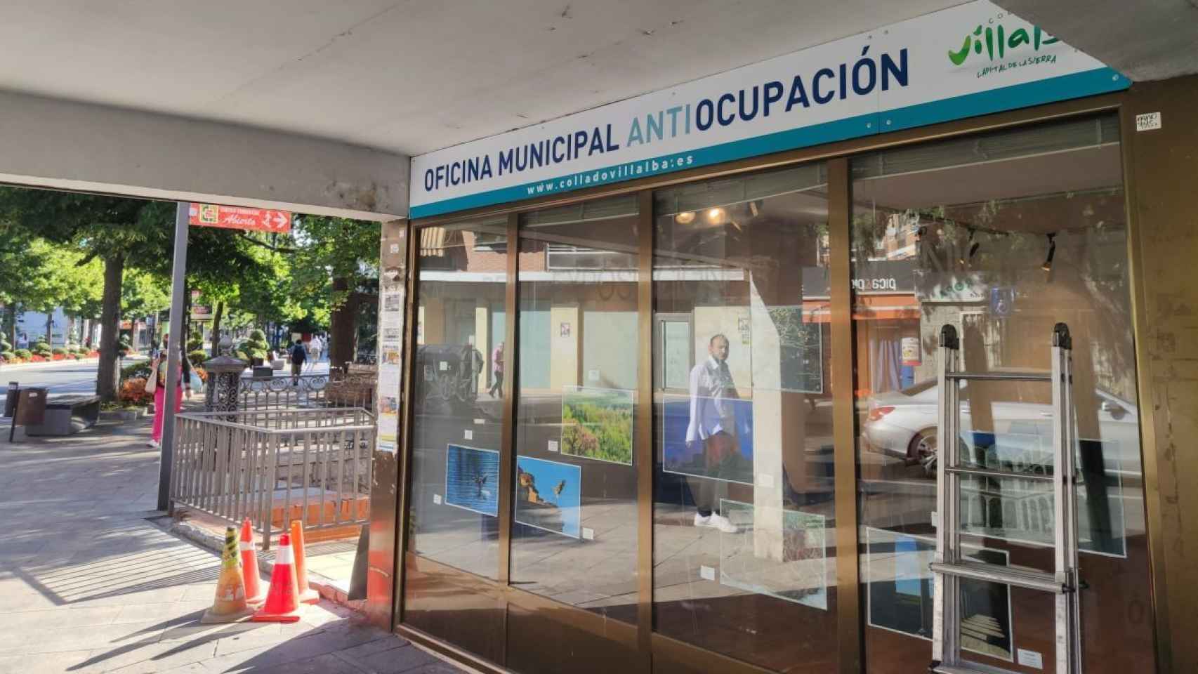 La Oficina Antiocupacióin del ayuntamiento de Collado Villalba.
