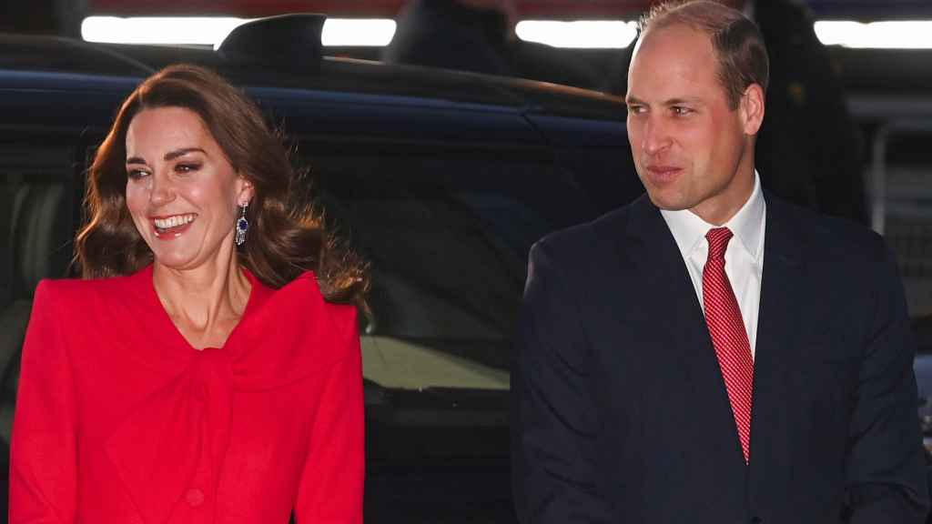 Kate Middleton y el príncipe Guillermo en el concierto de villancicos organizado por la duquesa de Cambridge.