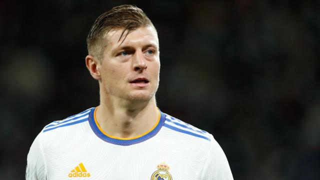 Toni Kroos, durante un partido del Real Madrid.