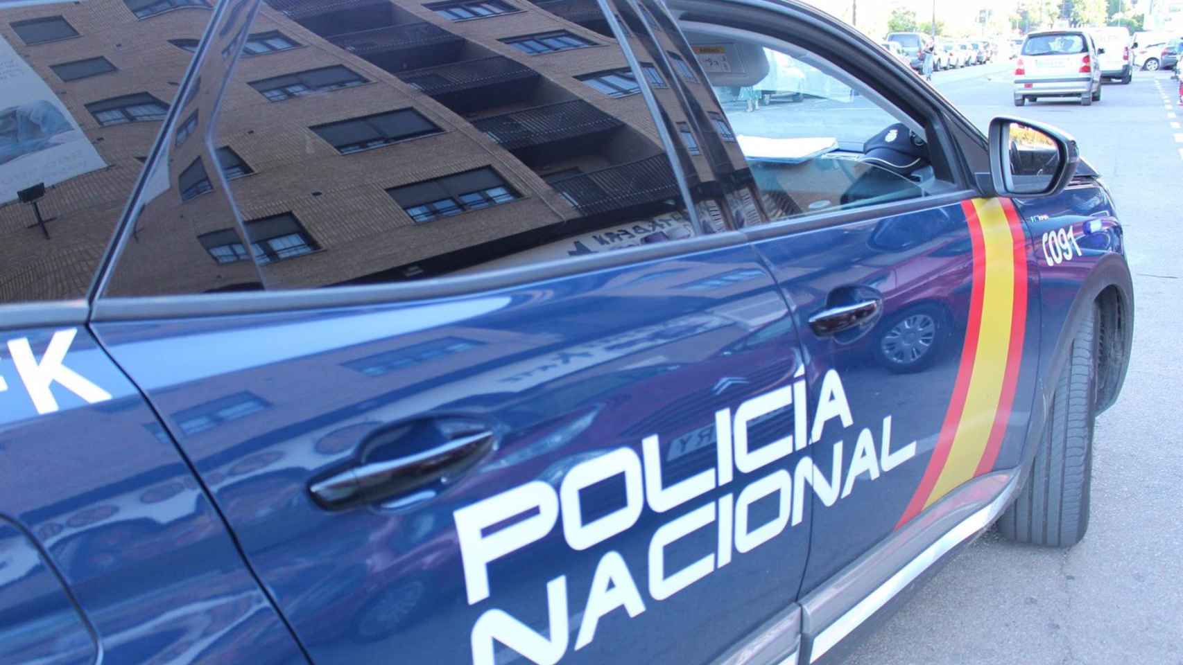 Vehículo de la Policía Nacional