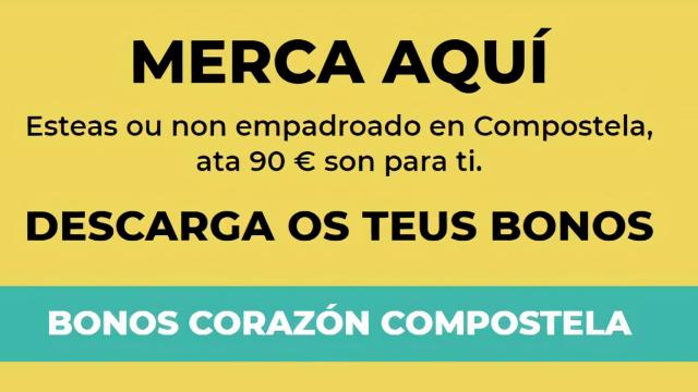 Agotados los 20.000 bonos para compras en el comercio local de Santiago