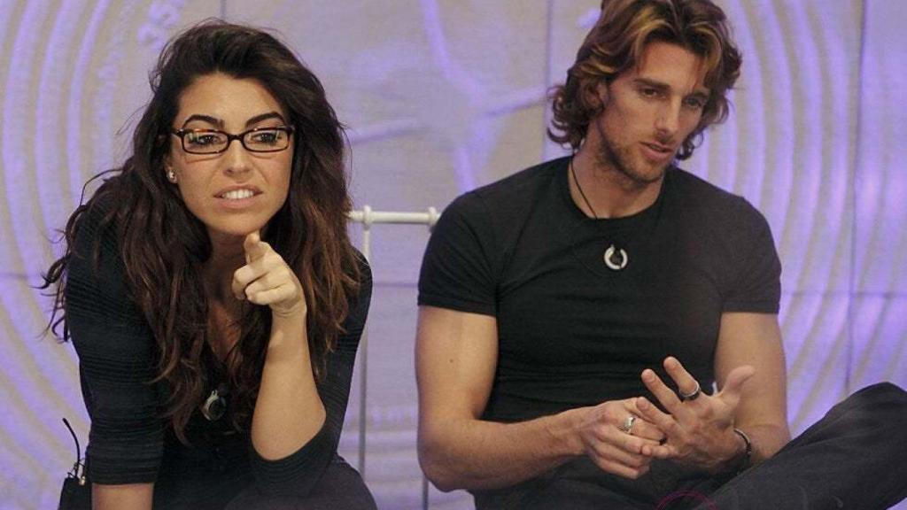 Melania y Piero en 'Gran Hermano: El reencuentro'.