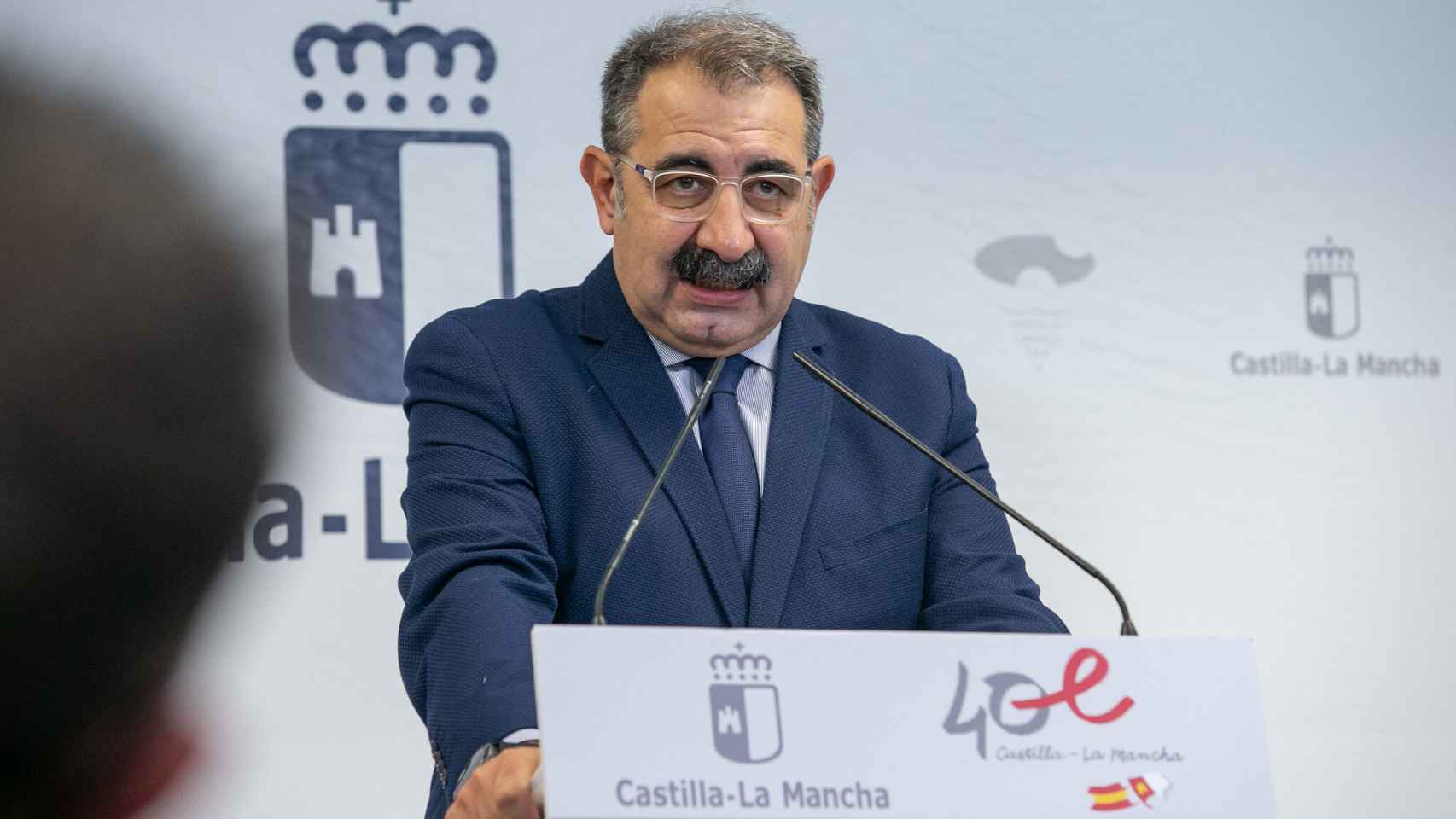 Jesús Fernández Sanz, consejero de Sanidad. Foto: JCCM