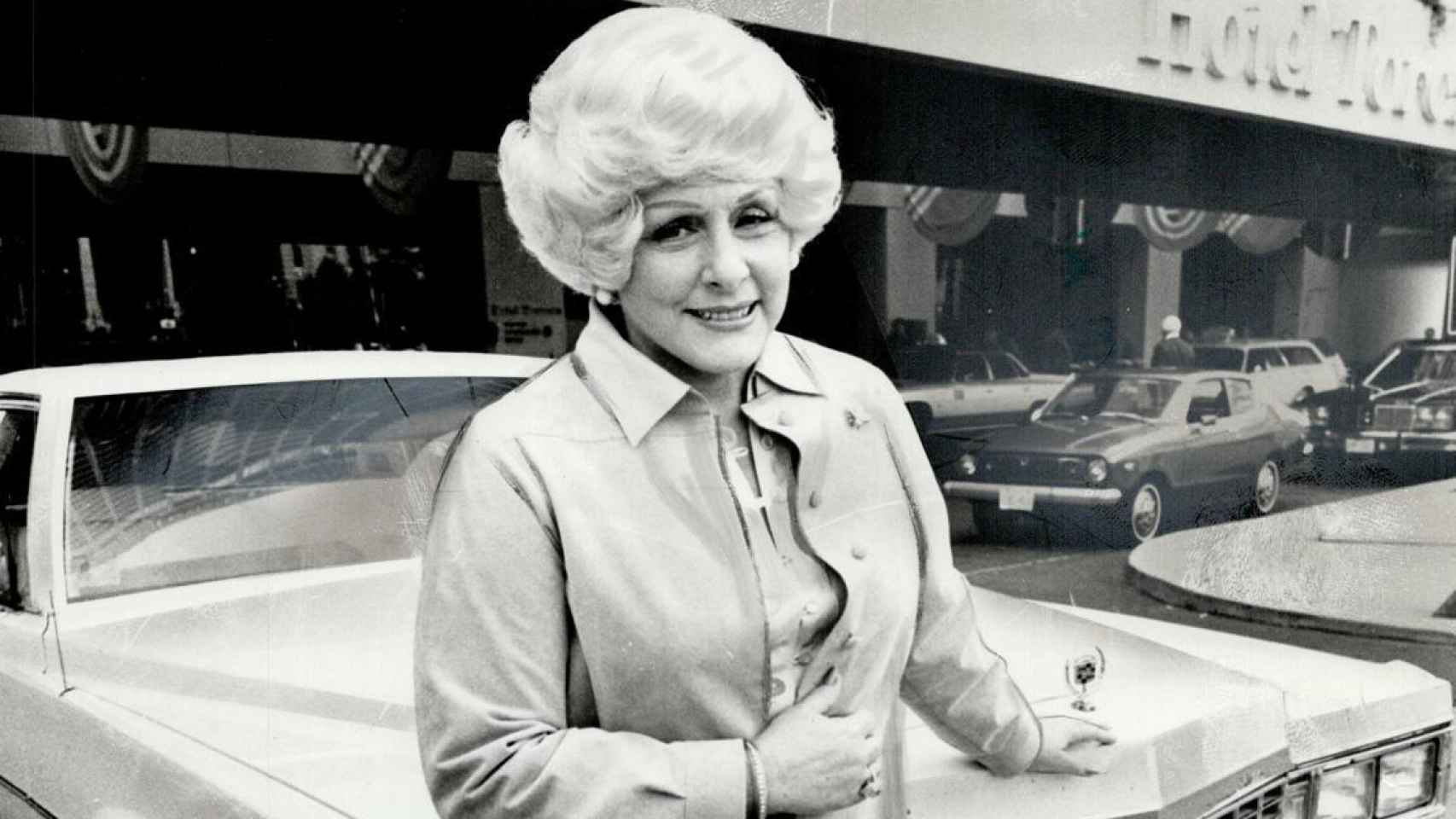 La empresaria estadounidense Mary Kay Ash, fundadora de Mary Kay Cosmetics.