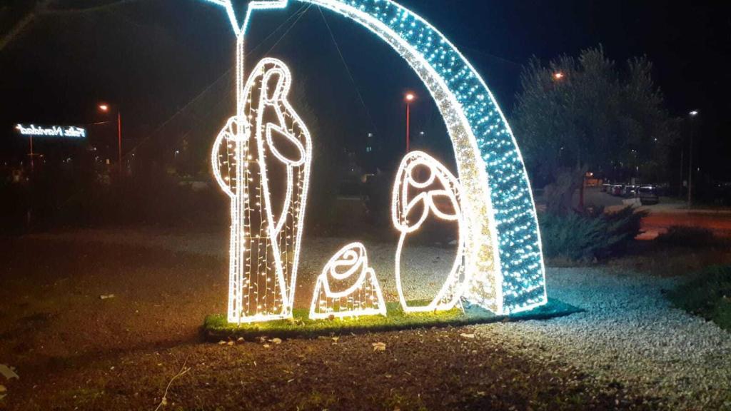 Luces de Navidad en La Cistérniga