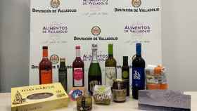 Varios de los productos que pertenecen a 'Alimentos de Valladolid'