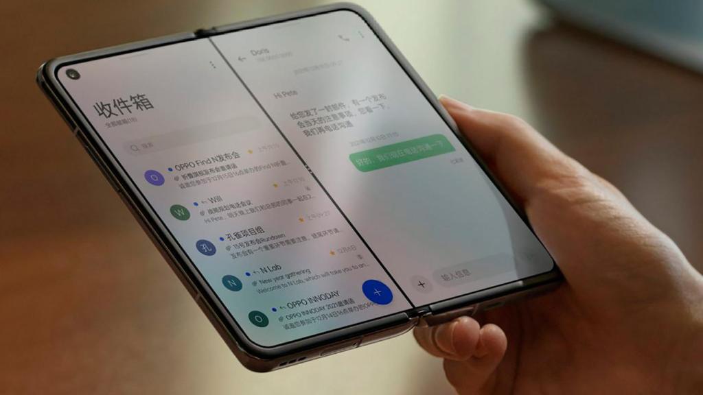 Así es el OPPO Find N, el nuevo plegable de OPPO