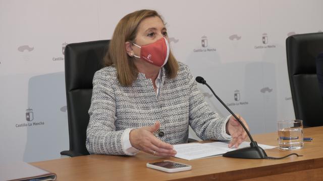 Rosa Ana Rodríguez, consejera de Educación, Cultura y Deportes. Foto: JCCM