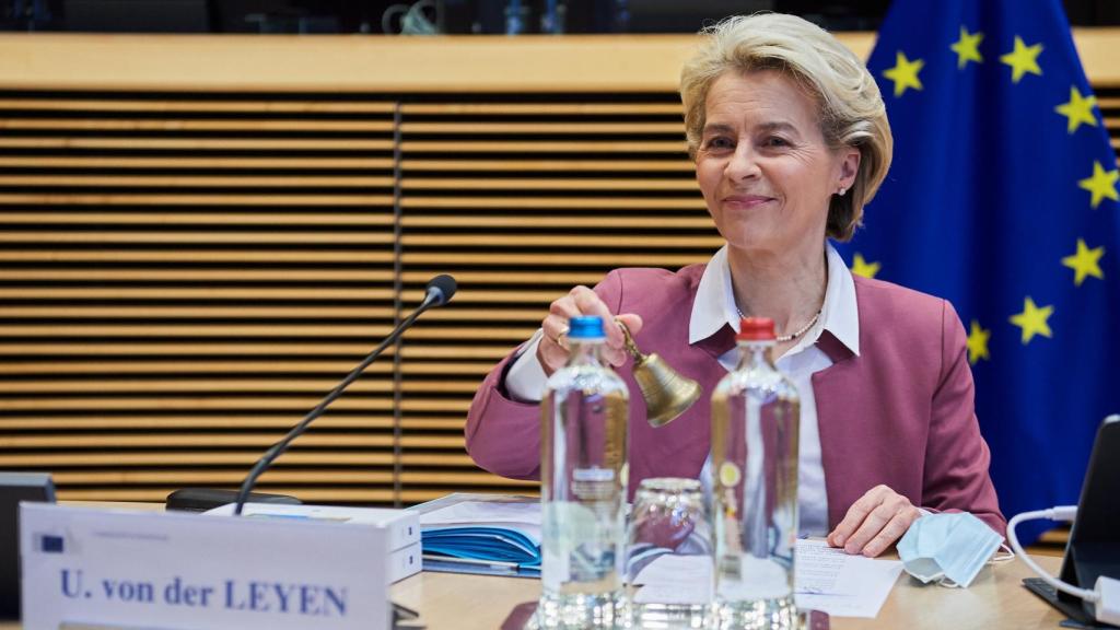 La presidenta de la Comisión Europea, Ursula von der Leyen.