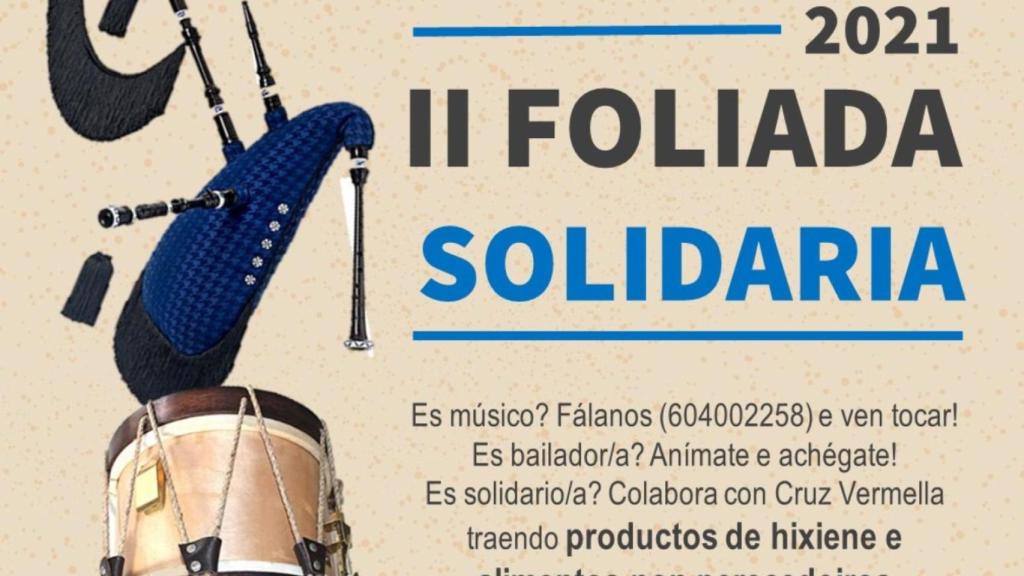 Carballo (A Coruña) celebra su II Foliada Solidaria en favor de la Cruz Roja