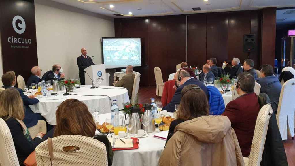 Desayuno del Círculo de Empresarios de Galicia y el embajador de Emiratos Árabes Unidos en España
