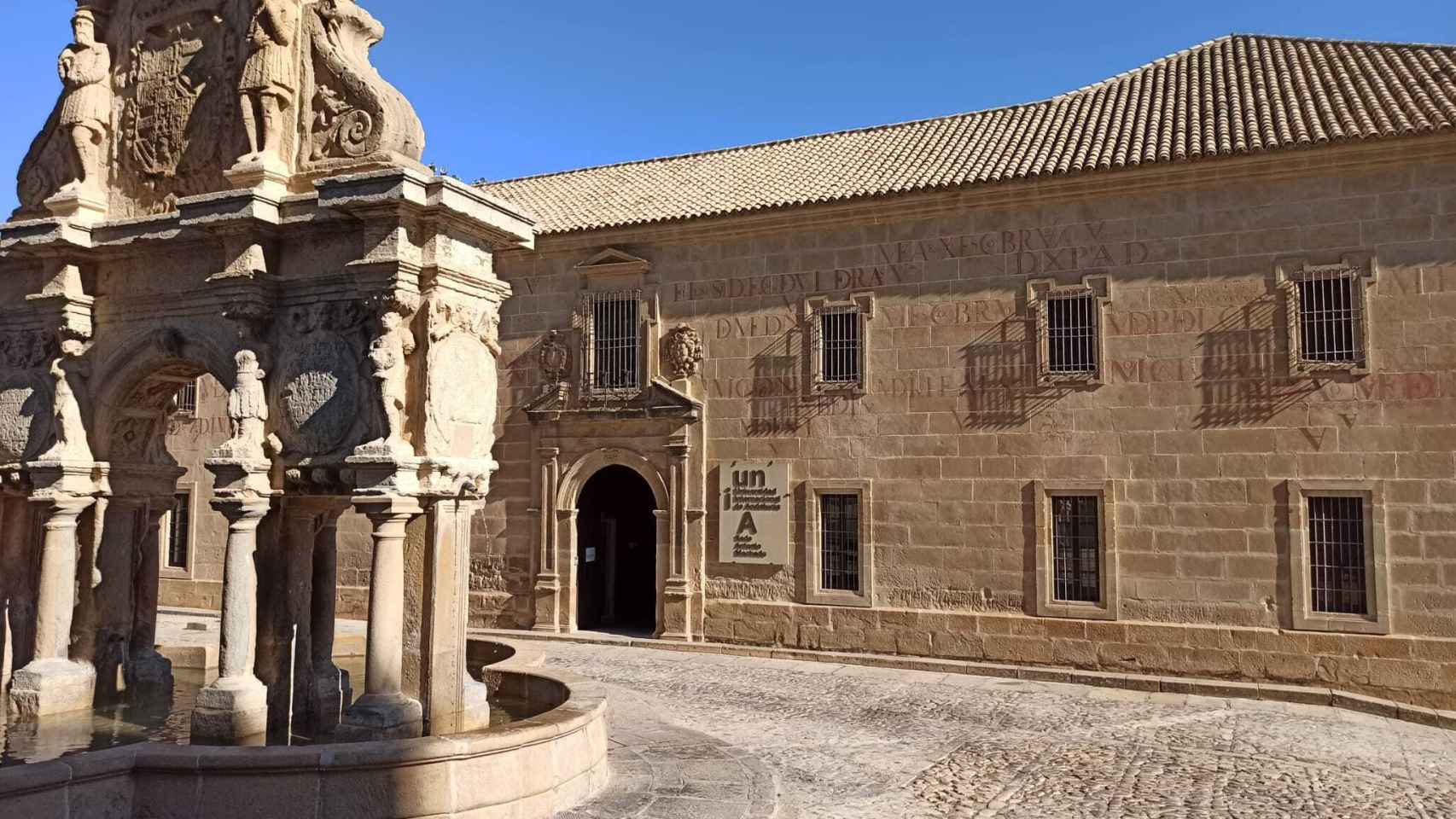 Sede de la UNIA en Baeza (Jaén).