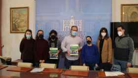 Participantes en la reunión en el Ayuntamiento de la capital zamorana
