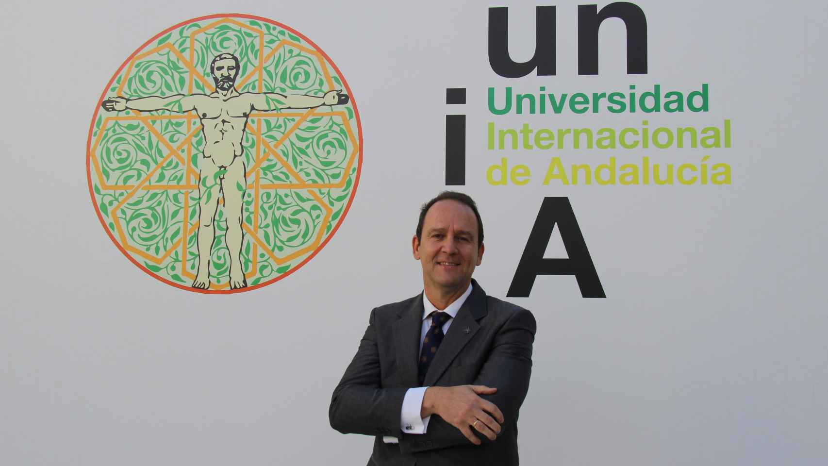 José Ignacio García, rector de la UNIA.