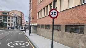 Nuevas señales de limitación de velocidad en Zamora