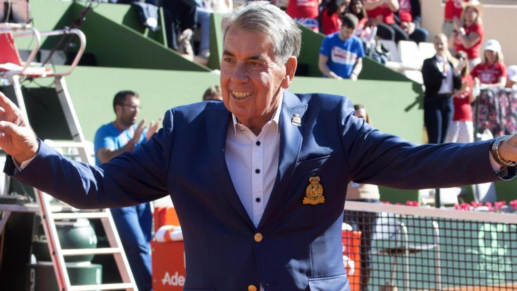 Una imagen de archivo del gran Manolo Santana