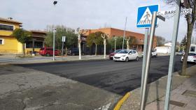 Zona de la Avenida de Madrid junto al centro de salud