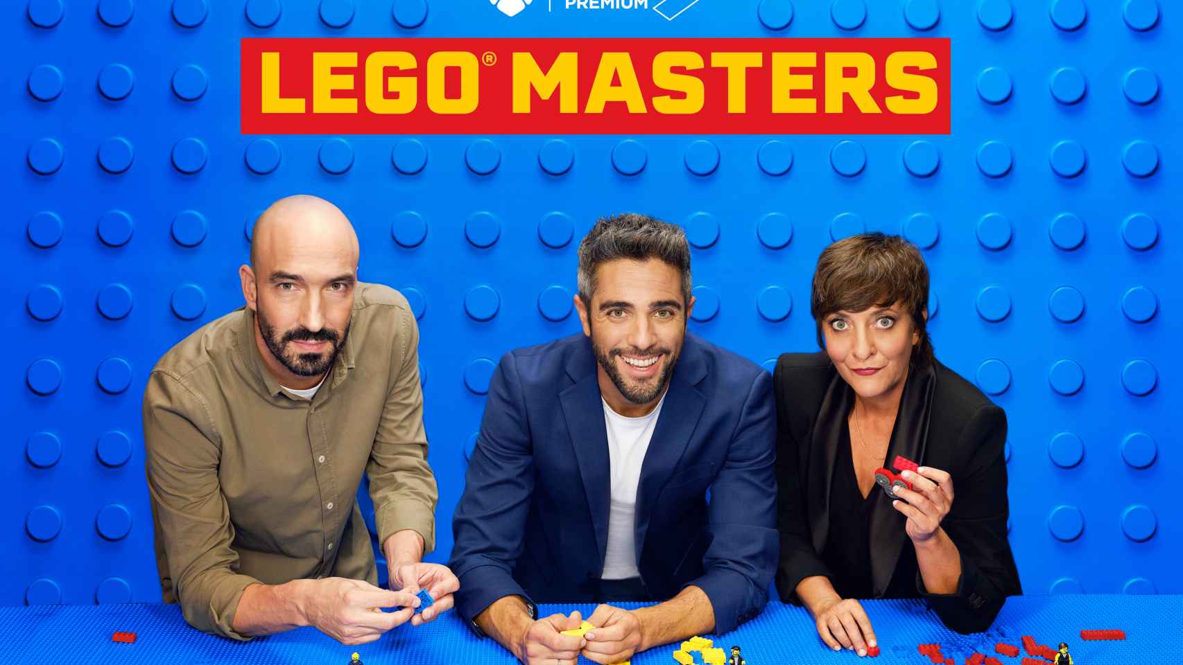 Pablo González y Eva Hache son los dos miembros del jurado de 'LEGO Masters'.