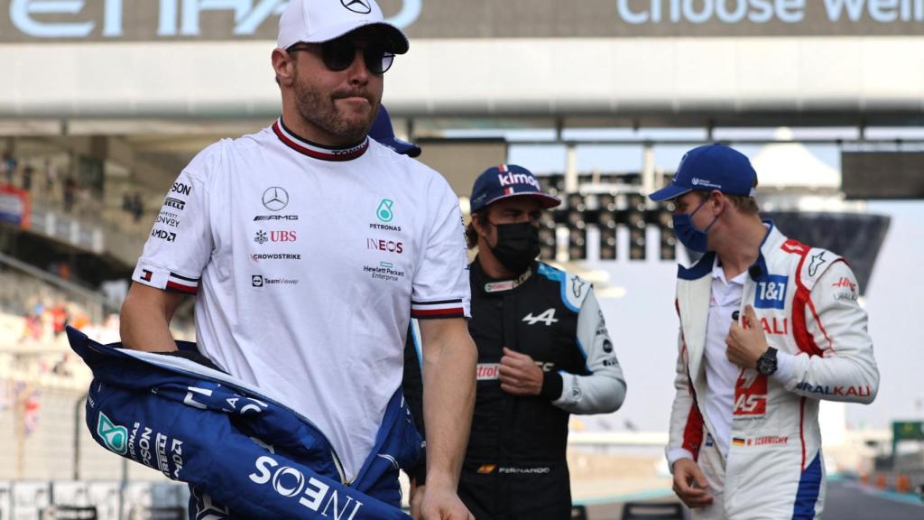 Valtteri Bottas, durante el Gran Premio de Abu Dabi de la Fórmula 1 2021