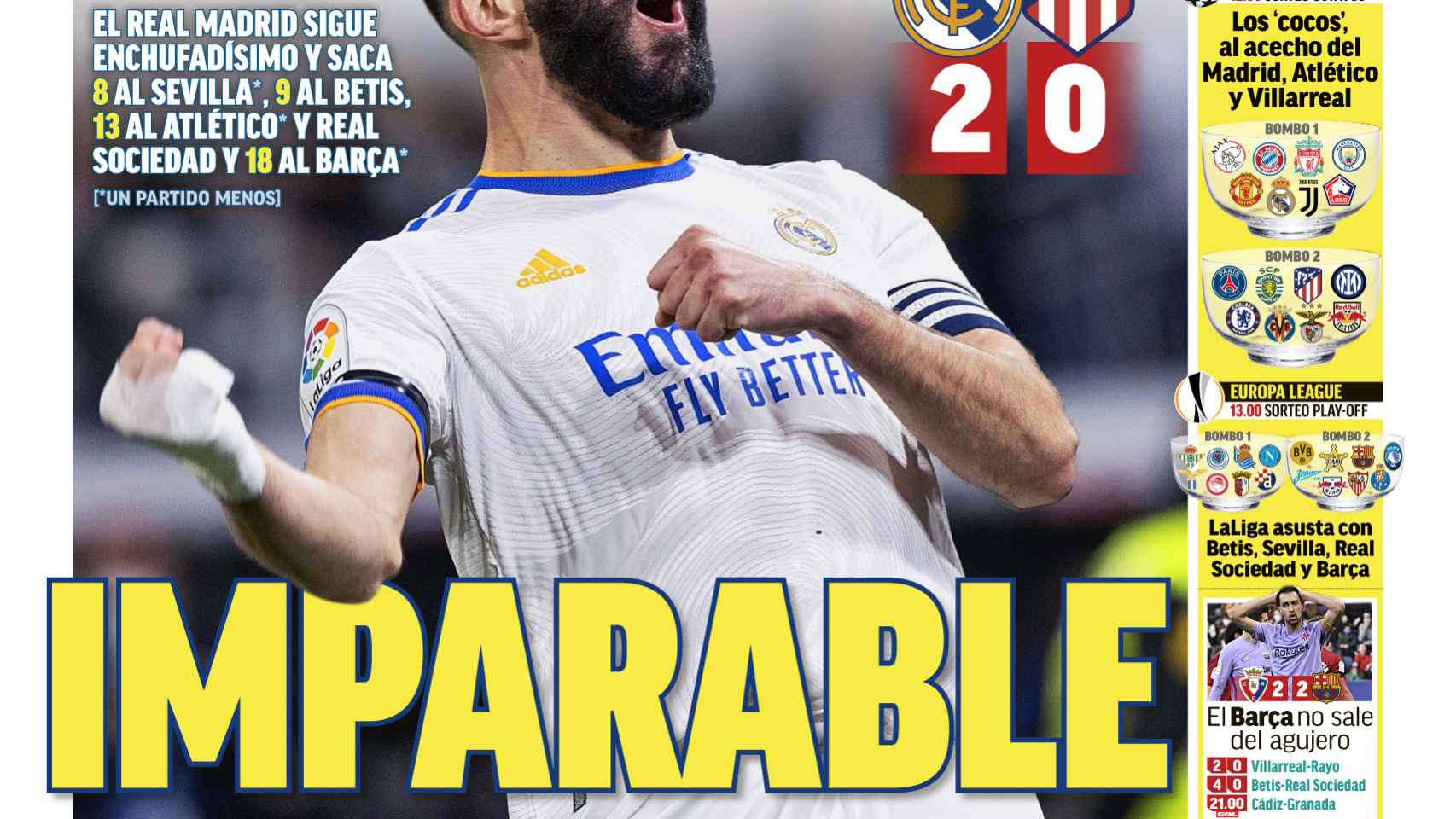 La portada del diario Marca (13/12/2021)