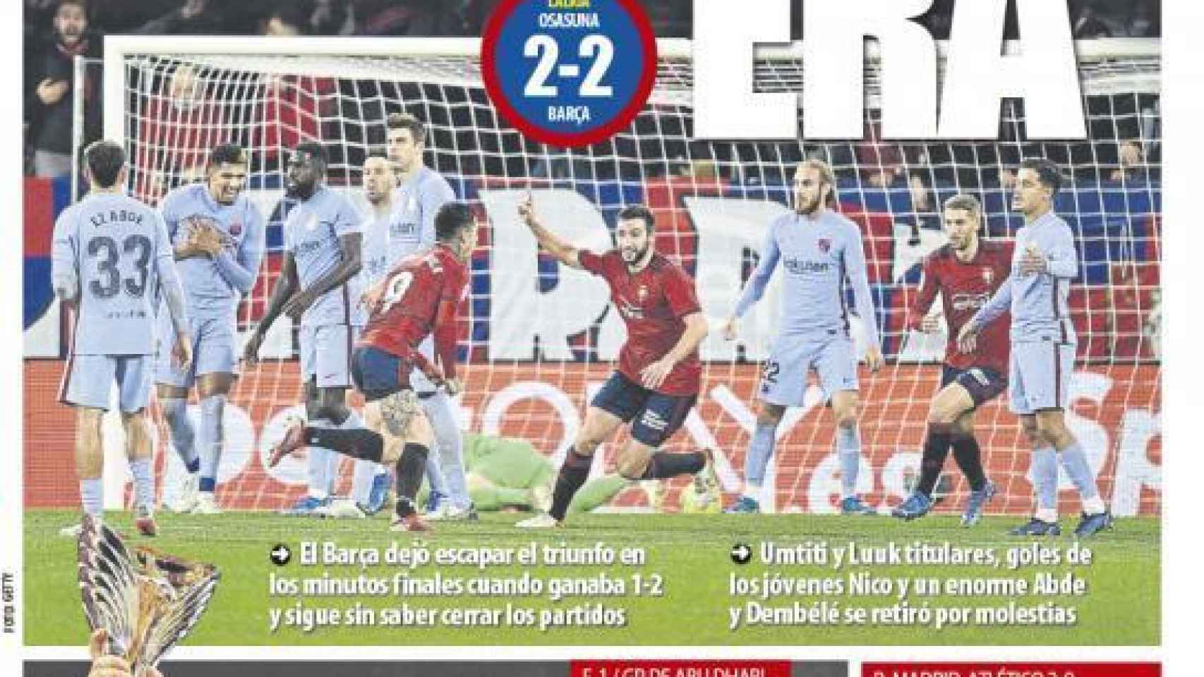 La portada del diario Mundo Deportivo (13/12/2021)