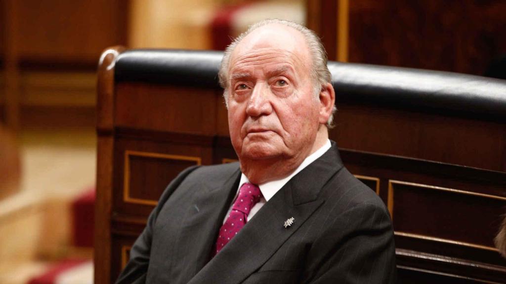 Juan Carlos I en el Congreso de los Diputados.