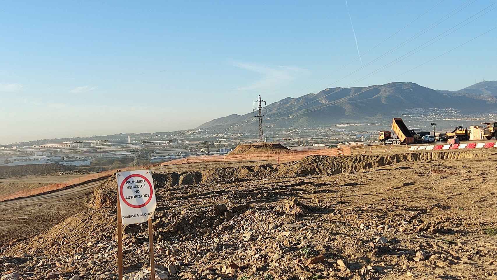 Imagen de los terrenos de Sánchez Blanca, donde se desarrollar el proyecto Distrito Zeta.