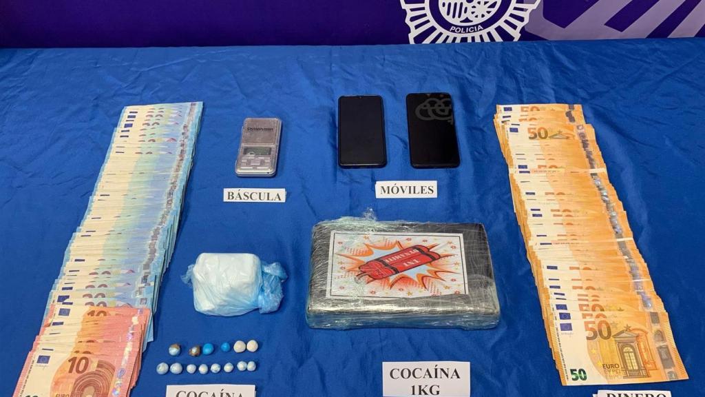 Detienen a un hombre e intervienen más de un kilo de cocaína en Lugo