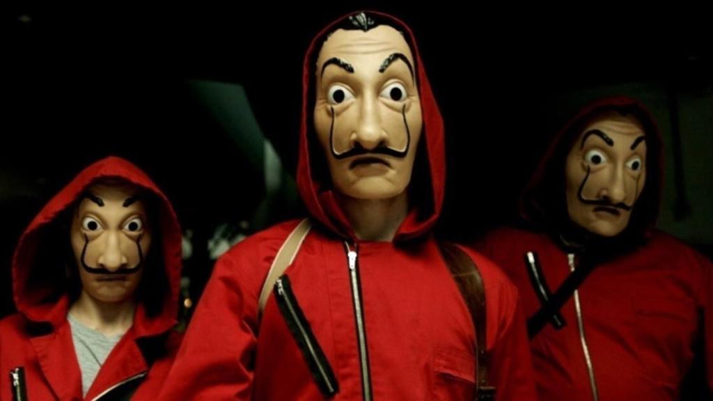 Imagen de la serie La Casa de Papel.