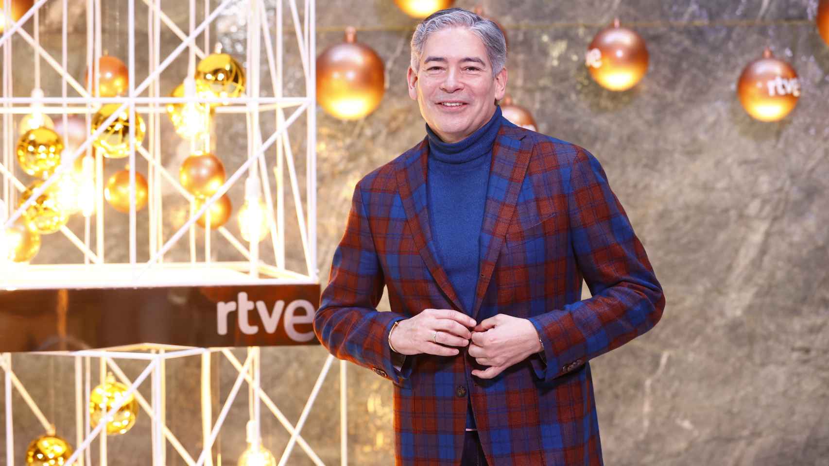 Boris Izaguirre ha estado en la presentación de la programación navideña de TVE.