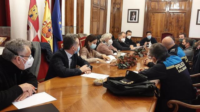 Reunión de la Junta Local de Seguridad en la Subdelegación del Gobierno