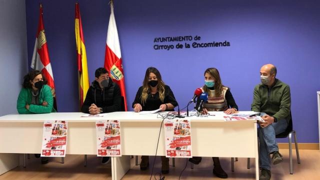 Presentación de la Carrera del Turrón en el Ayuntamiento de Arroyo de la Encomienda