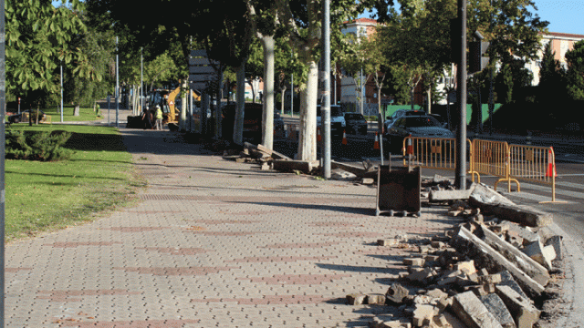 Otro tramo de obras en Cardenal Cisneros