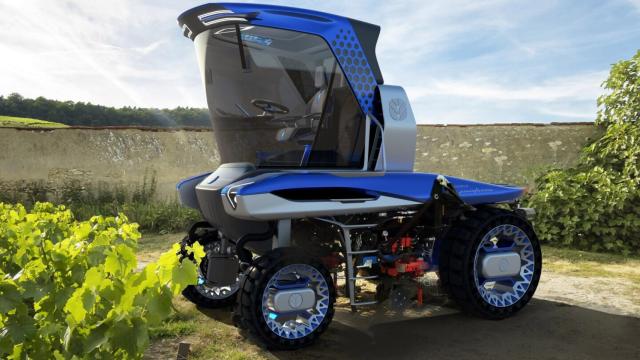 El tractor futurista Straddel de New Holland