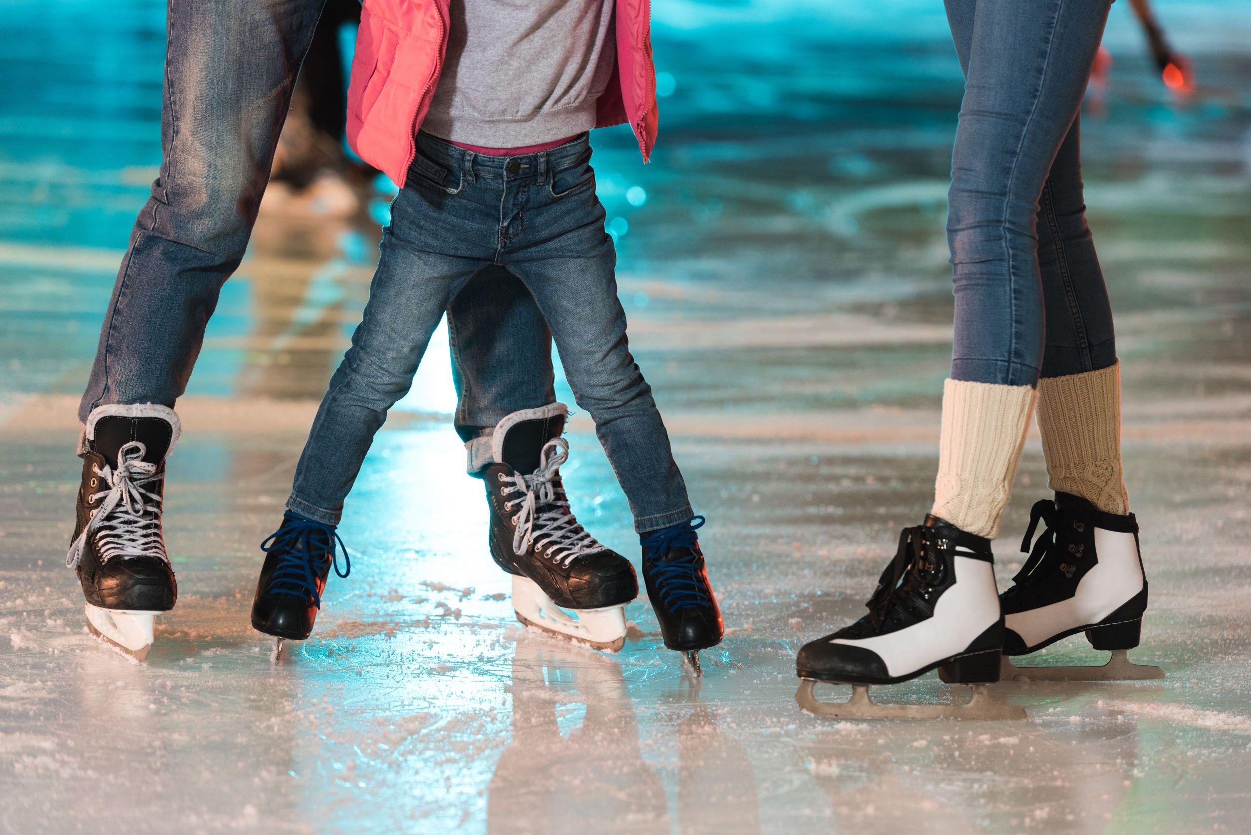 Pista de patinaje de hielo