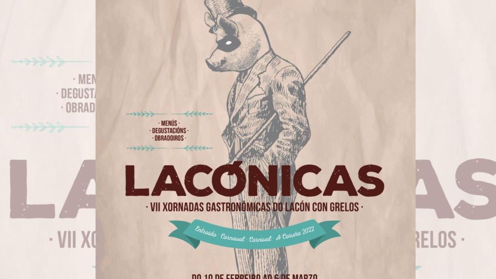 Cartel de las jornadas Lacónicas