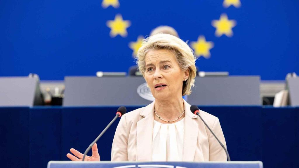 La presidenta de la Comisión Europea, Ursula von der Leyen