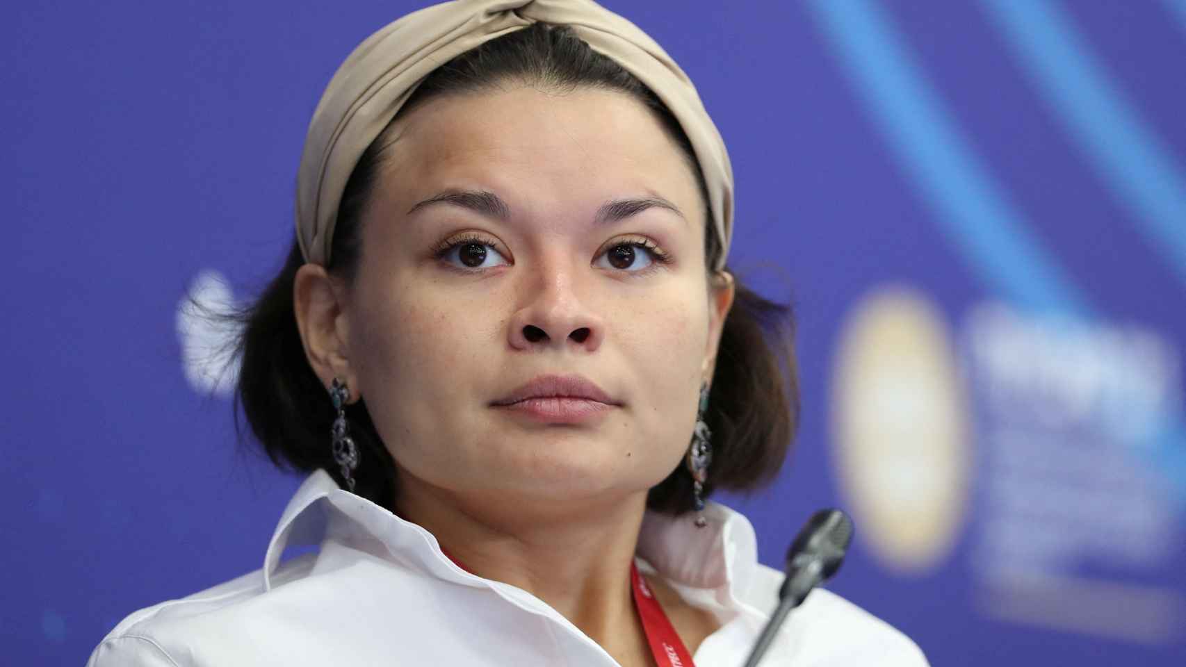 Ksenia Shoygu, presidenta de la Federación Rusa de Triatlón.
