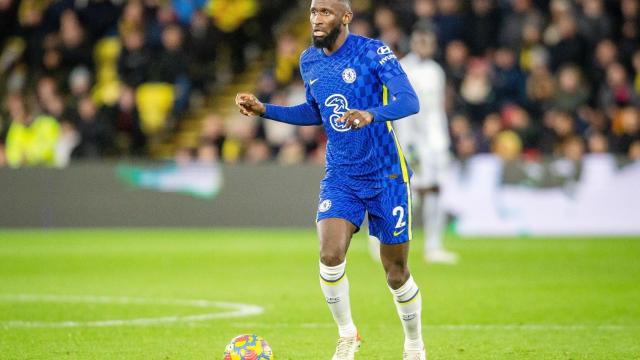 Antonio Rudiger, durante un partido con el Chelsea.