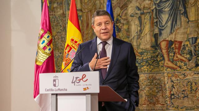 Emiliano García-Page, presidente de Castilla-La Mancha. Foto: JCCM