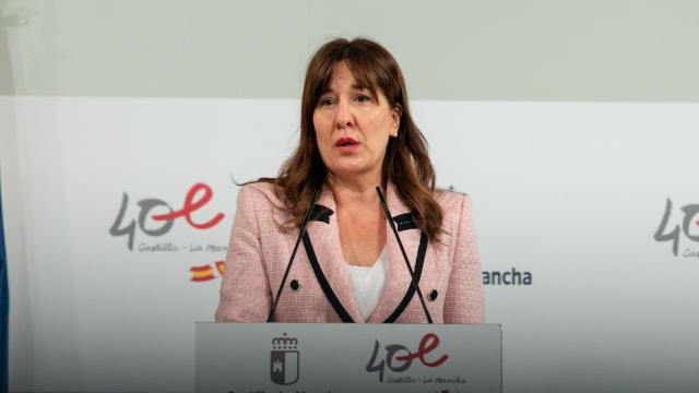 Blanca Fernández, portavoz del Gobierno de Castilla-La Mancha. Foto: JCCM