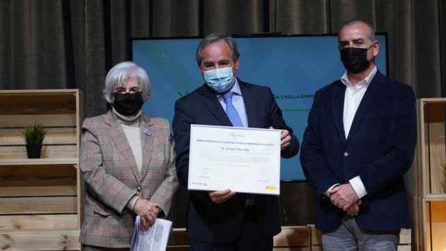 Ángel Nicolas, reconocido como 'Embajador de la Casilla Empresa Solidaria'