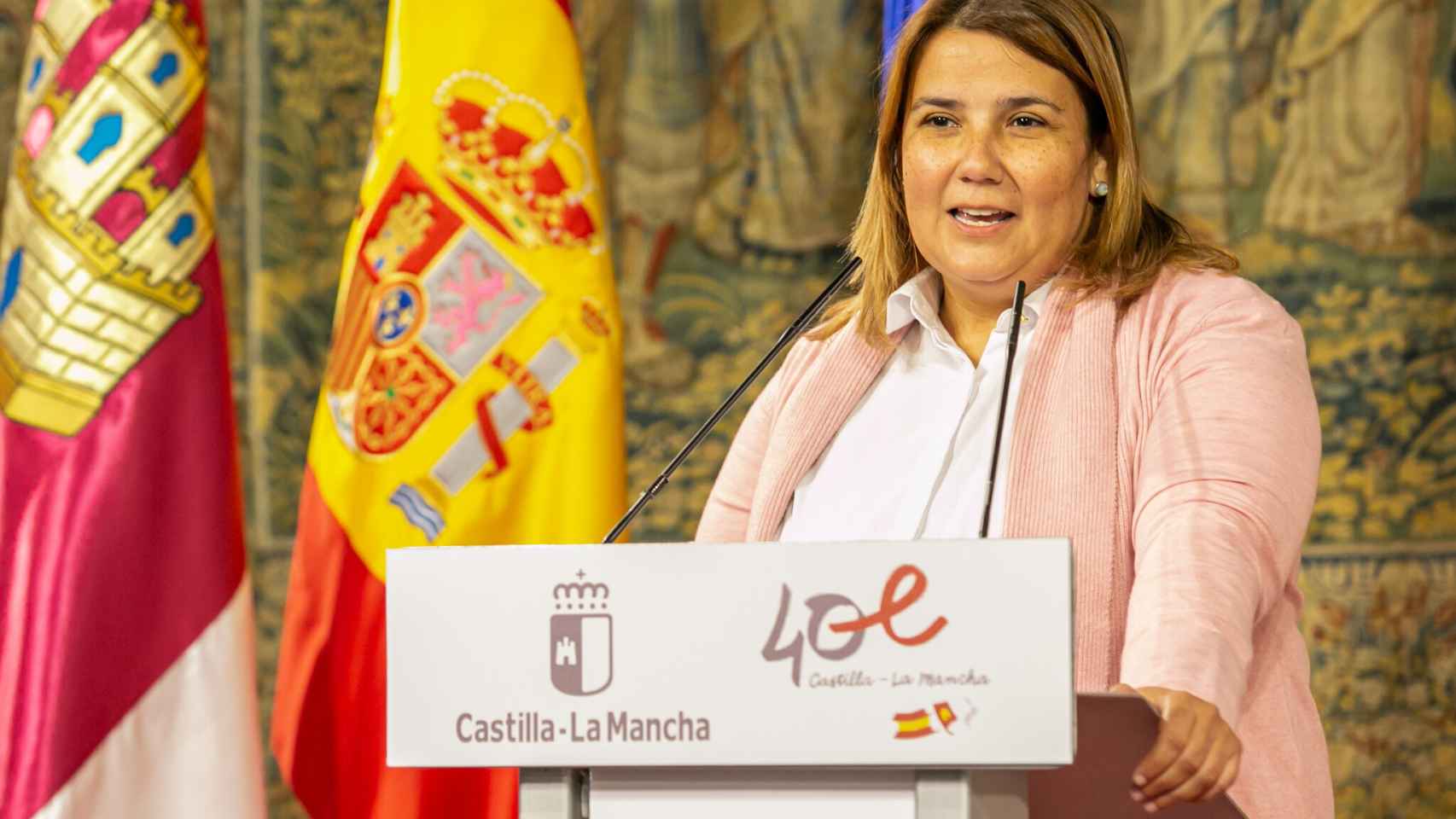 Tita García, alcaldesa de Talavera, en una imagen de este miércoles