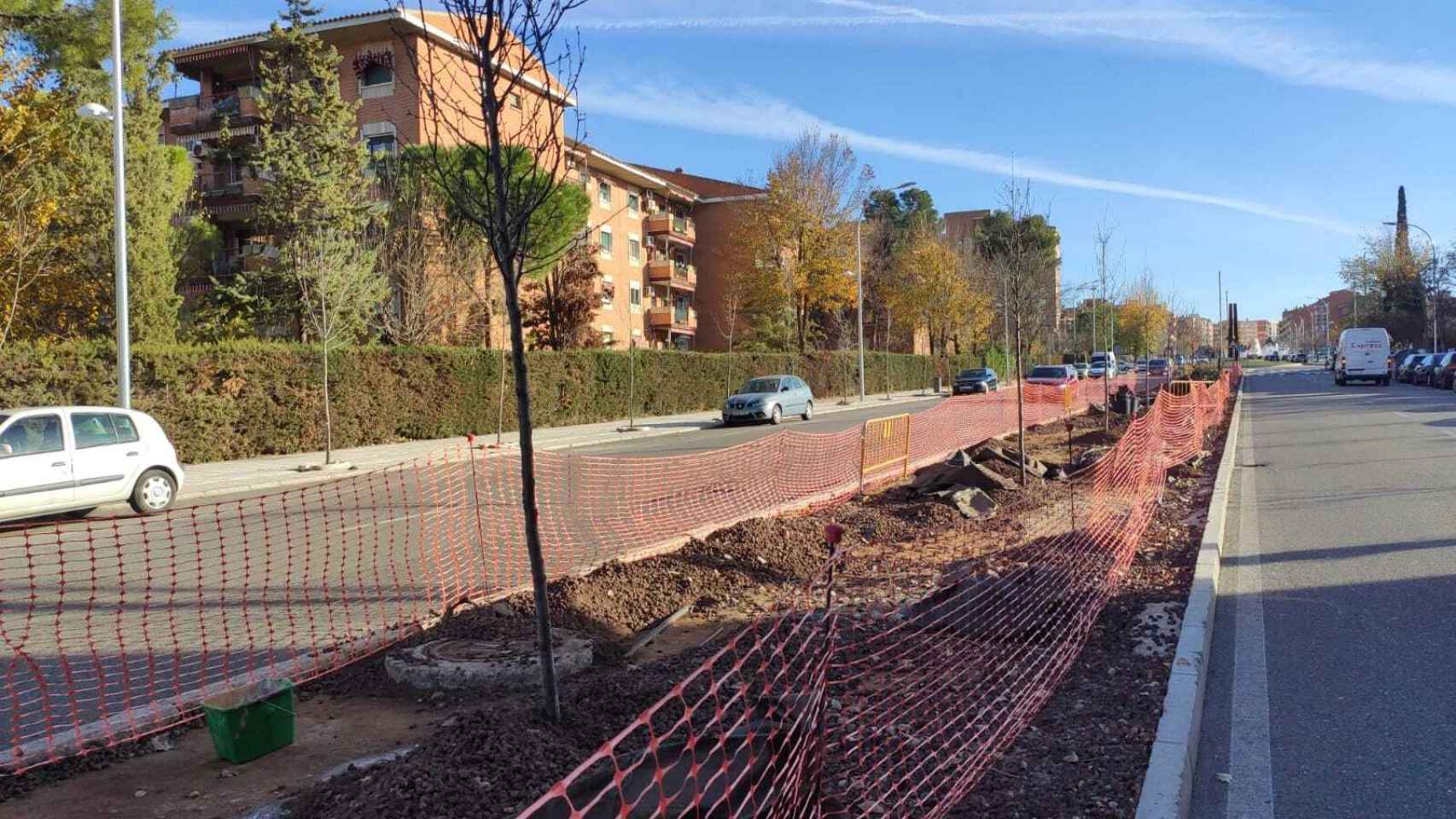 Casi 50.000 euros para arreglar los estragos de Filomena en la avenida Guadarrama de Toledo