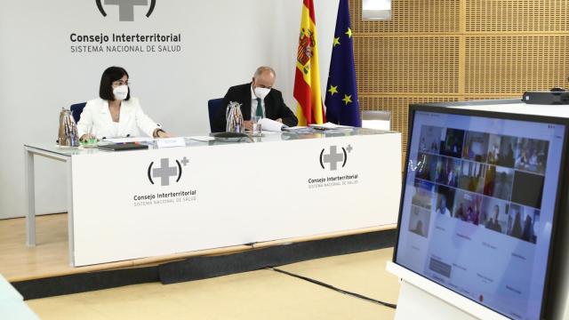 Carolina Darias presidiendo el Consejo Interterritorial de este miércoles 15 de diciembre.