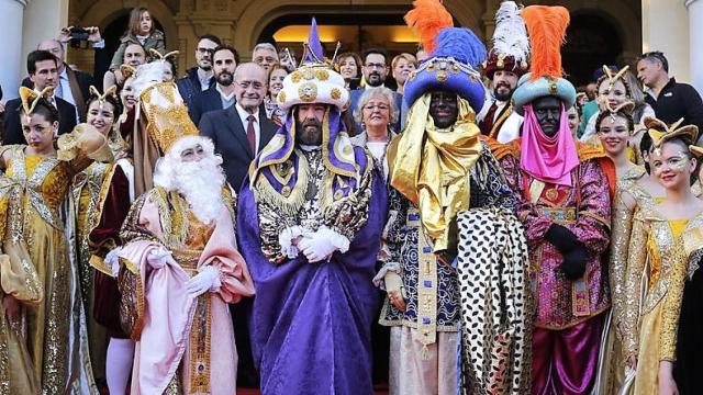 Una imagen de archivo de la Cabalgata de Reyes de Málaga.