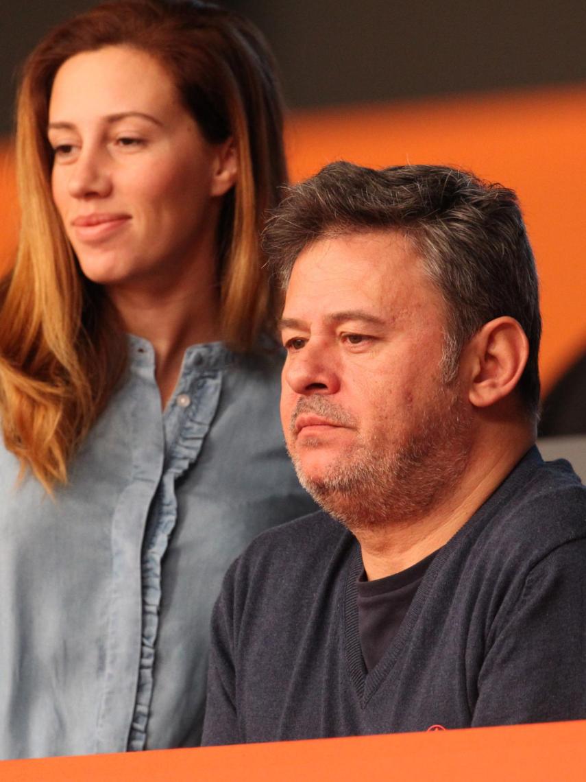 Carola Escámez y Miki Nadal, cuando eran matrimonio, en una imagen tomada en noviembre de 2016.