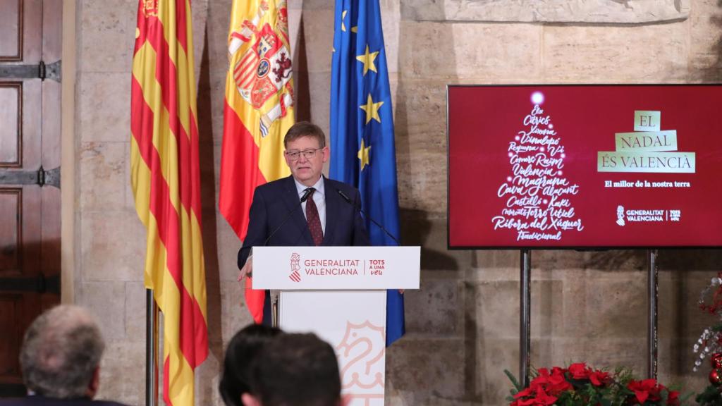 Turrones y juguetes alicantinos son protagonistas de la campaña que presenta Ximo Puig.