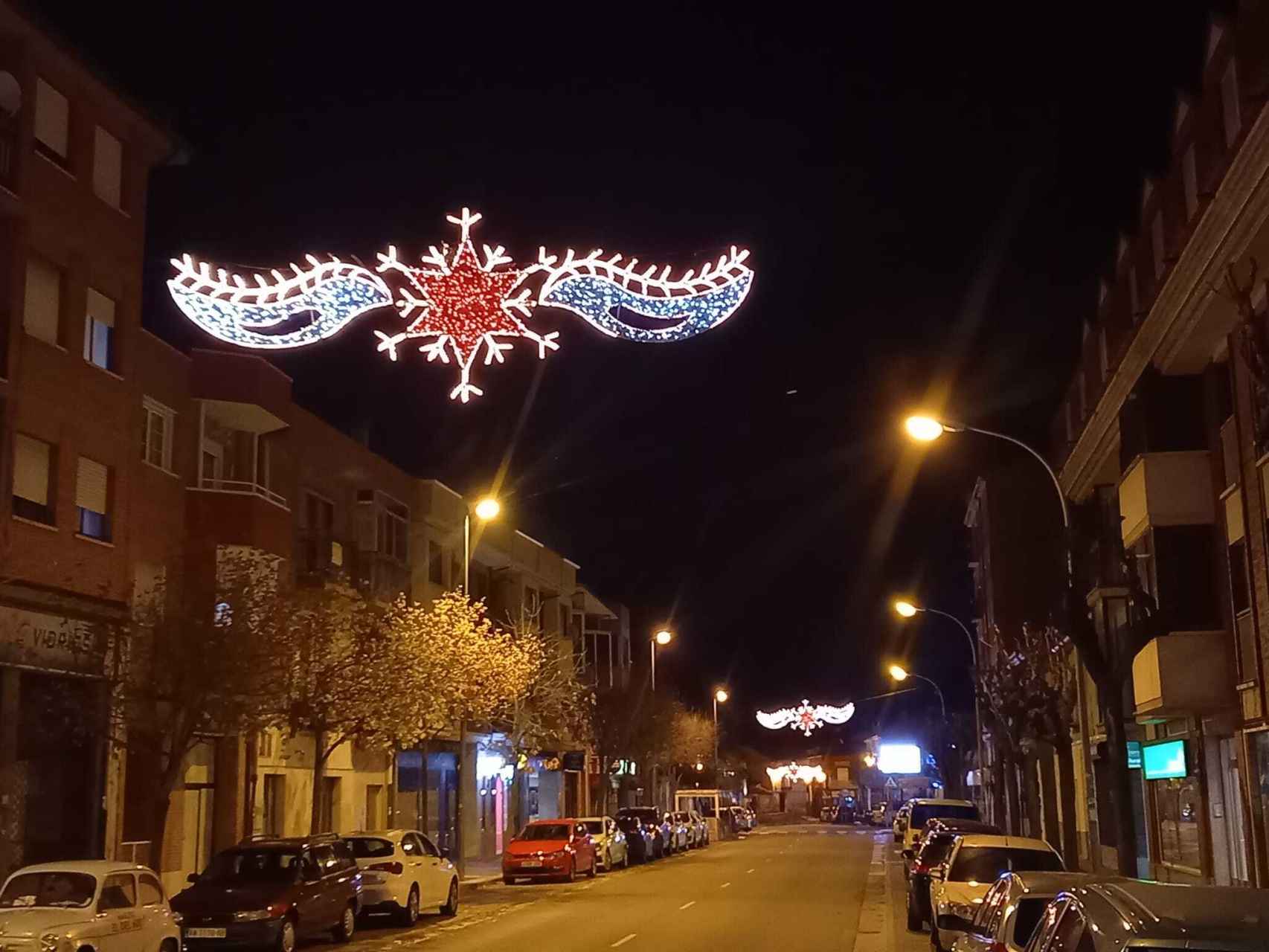 Las calles de Tudela de Duero se visten de Navidad