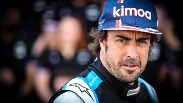 Fernando Alonso en el Gran Premio de Abu Dhabi